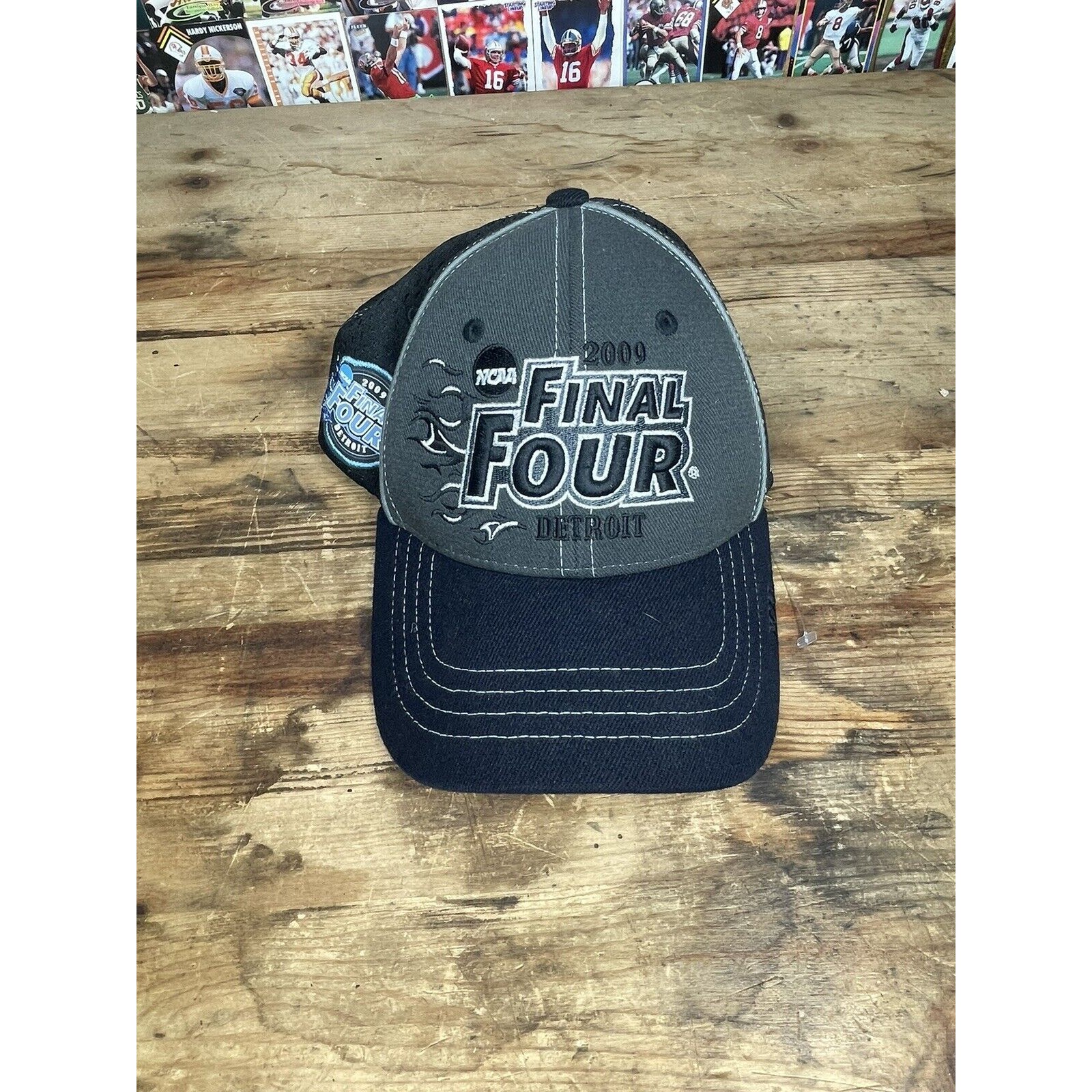 Zephyr 2009 Ncaa Final Four Detroit Hat Basketball ML North Carolina Uconn